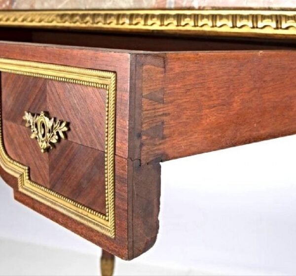 19th Century Gilt Bronze Mounted Occasional Table