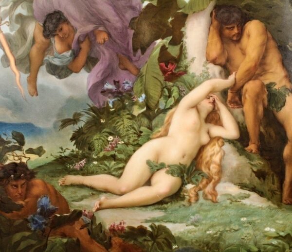 KPM Berlin,"Expulsion of Adam & Eve from the Garden of Eden"