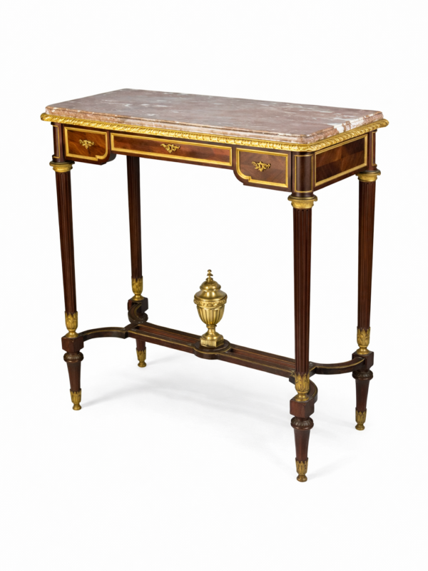 19th Century Gilt Bronze Mounted Occasional Table