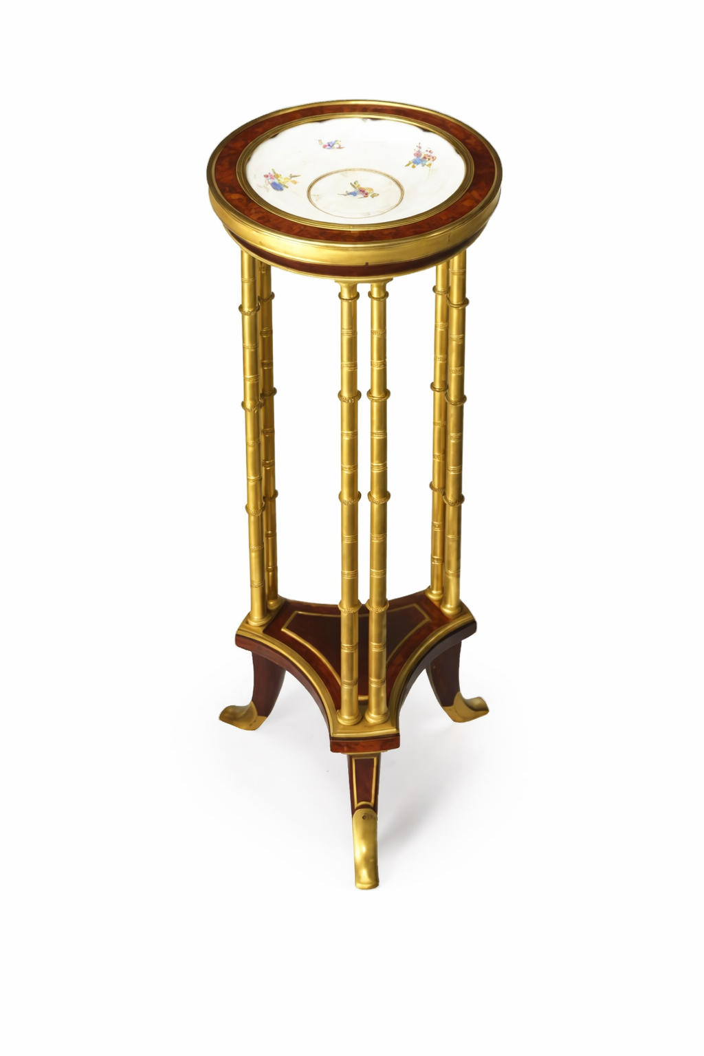 French HENRY DASSON Petit Gueridon;