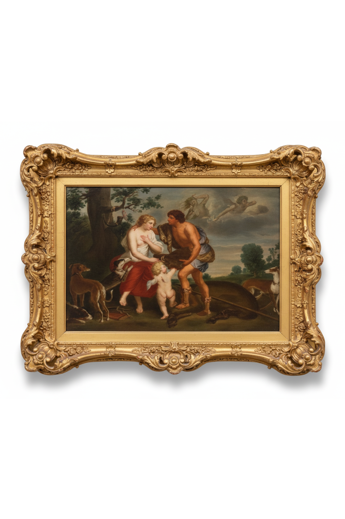 KPM, Rectangular porcelain plaque. circa 1880
